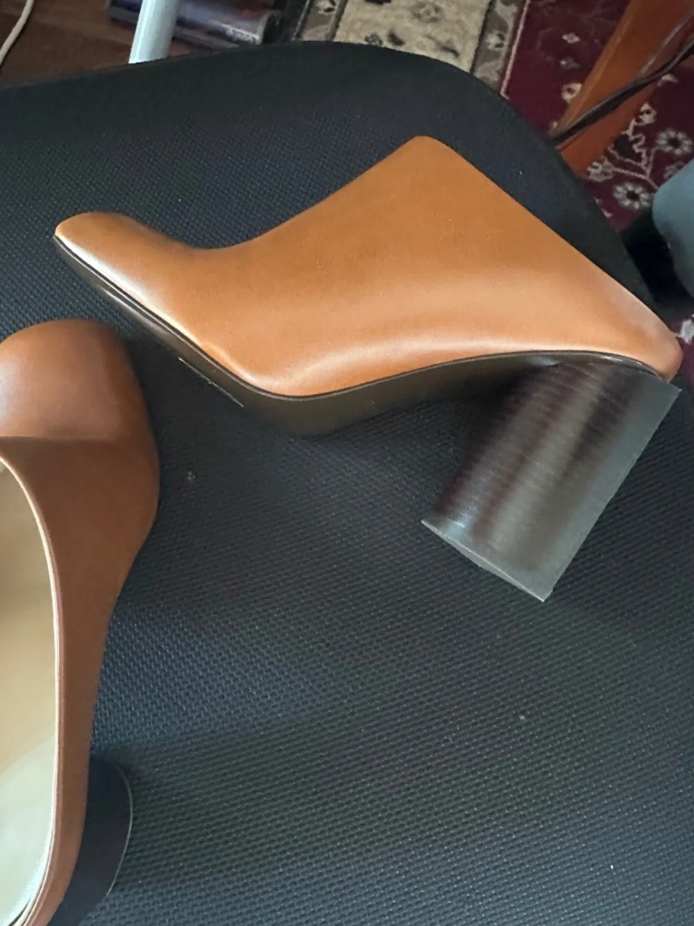 Tory Burch Women's Brown and Tan Mules